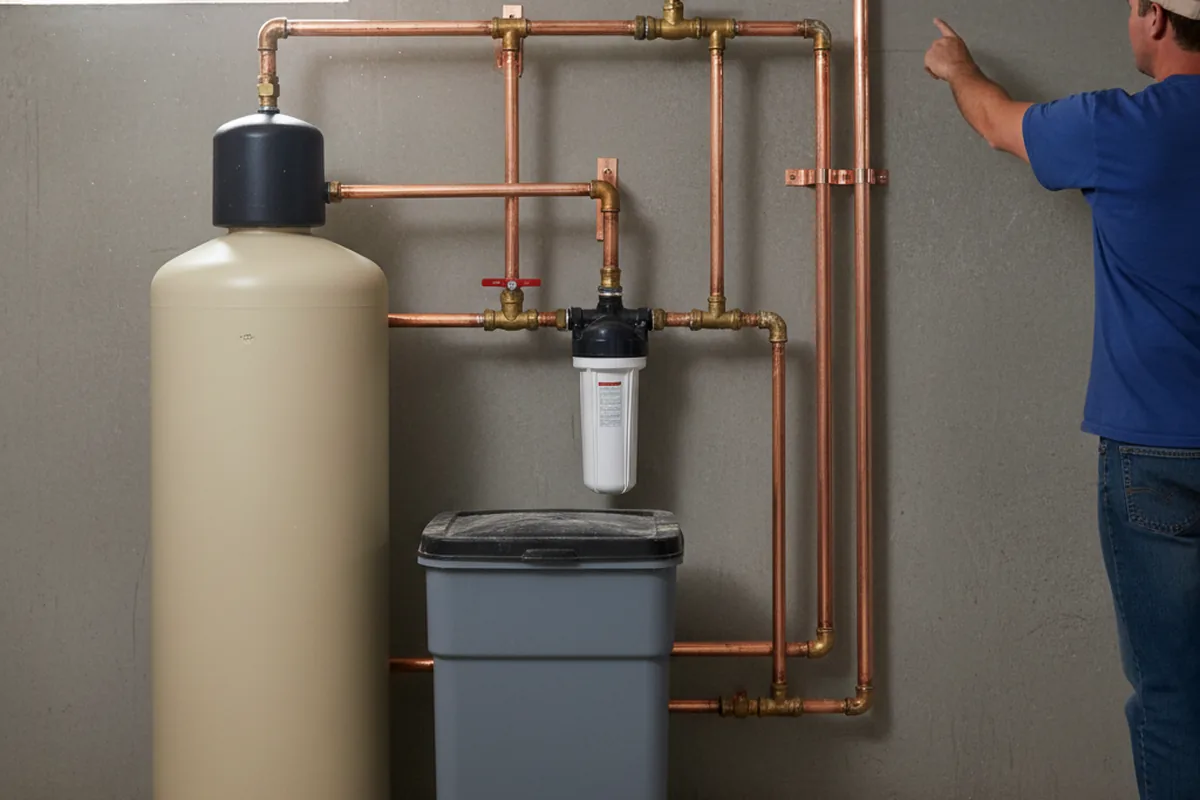 Whole-house water treatment system installed in Friendship